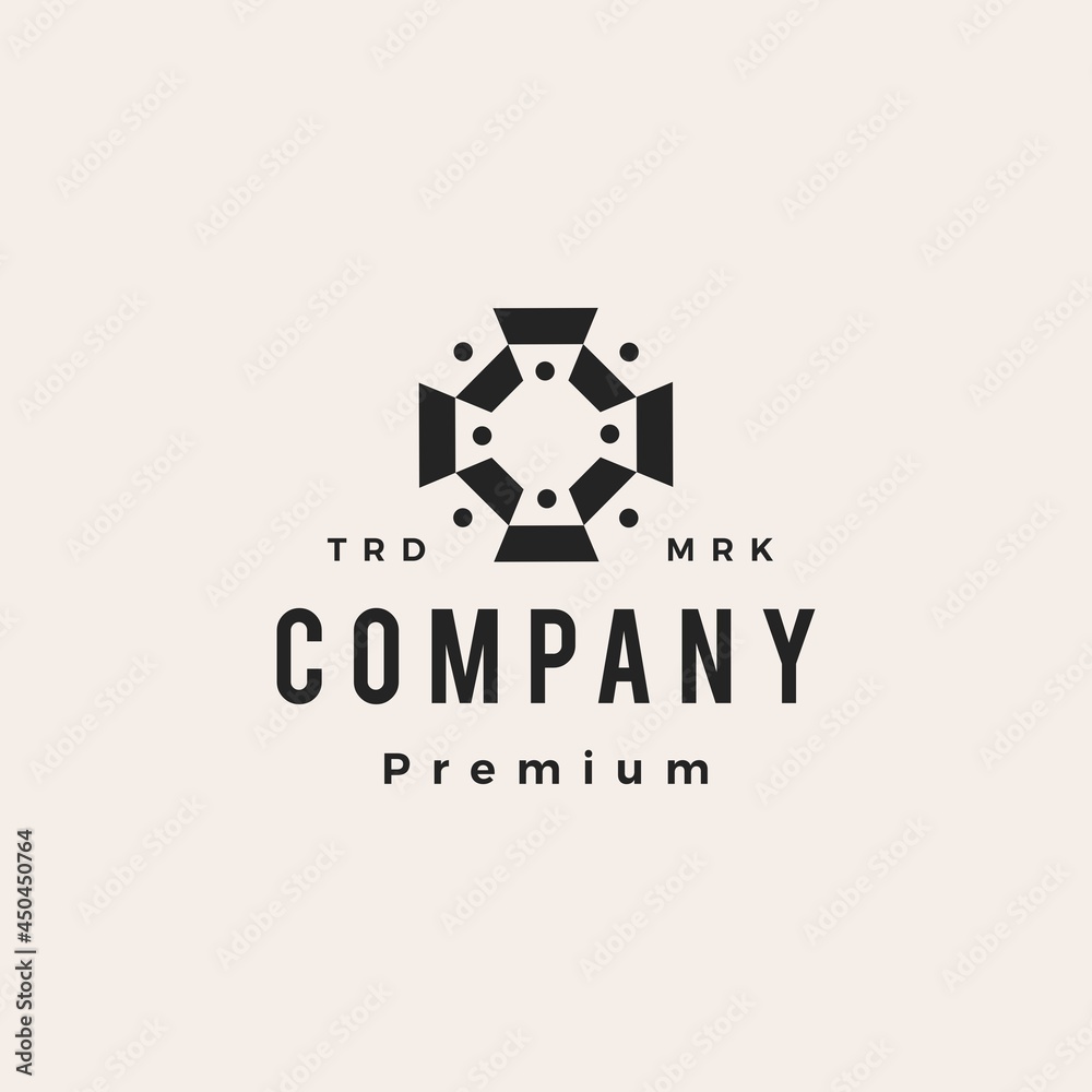 eight people family team group of 8 human hipster vintage logo vector icon illustration eight people family team group of 8 human hipster vintage logo vector icon illustration