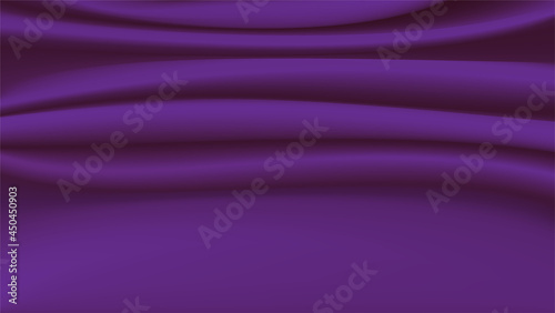 Abstract purpl silk vector background.Luxury cloth or liquid soft wave.Magent fabric texture.Creases of satin, ripple and Smooth elegant cotton.Silky surface 3d material for product advertising design