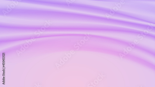 Abstract vector background. Luxury light purple pink silk or liquid wave. Pastel fabric with smooth texture for show product. Rippled wavy milk. Shiny fabric. Cloth soft wave. Creases of satin