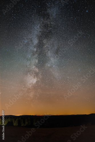 night sky with milkyway