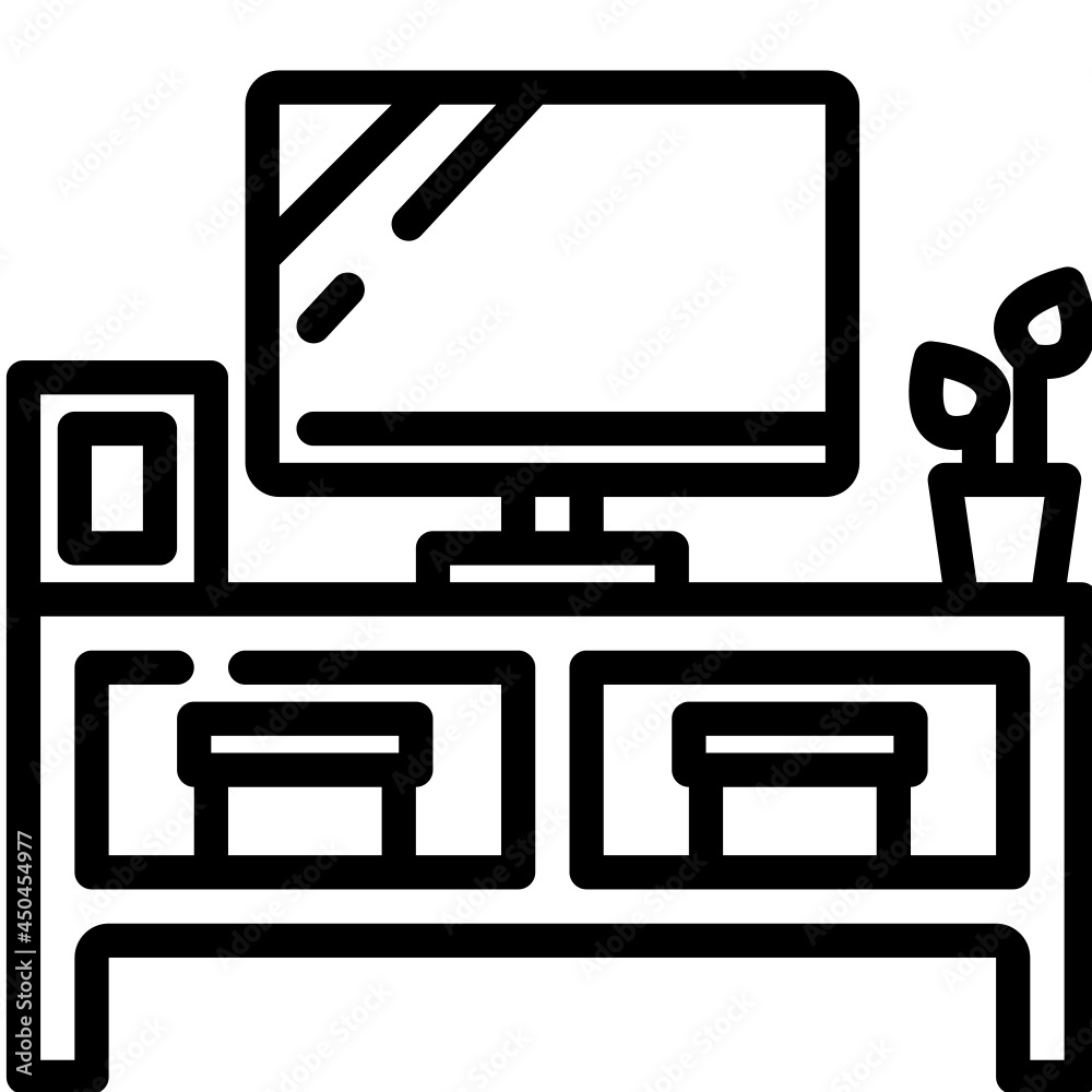 television line icon television line icon