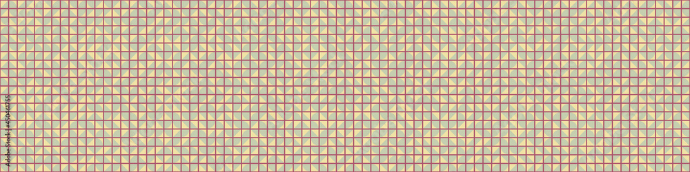 Fototapeta premium Abstract Geometric Pattern generative computational art illustration