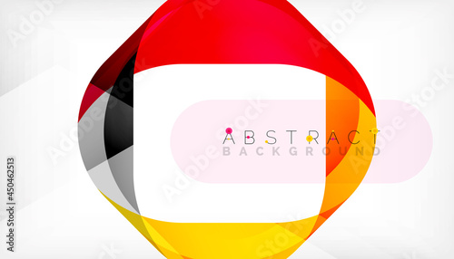 Abstract square shape with overlapping waves, minimal geometric background. Vector Illustration For Wallpaper, Banner, Background, Landing Page Free Download Abstract square shape with overlapping waves, minimal geometric background. Vector Illustration For Wallpaper, Banner, Background, Landing Page - GFXLoad