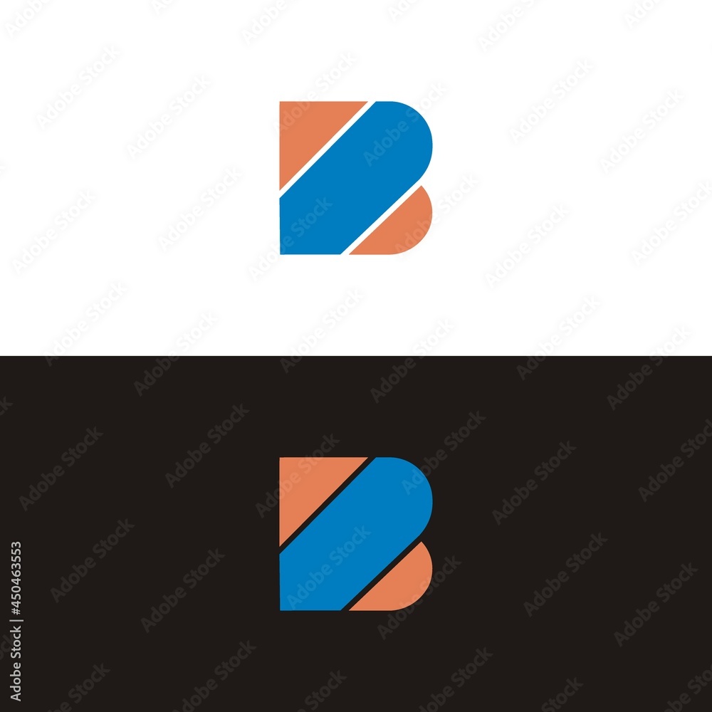 B Logo Design Vector Illustration Modern Icon template B Logo Design Vector Illustration Modern Icon template