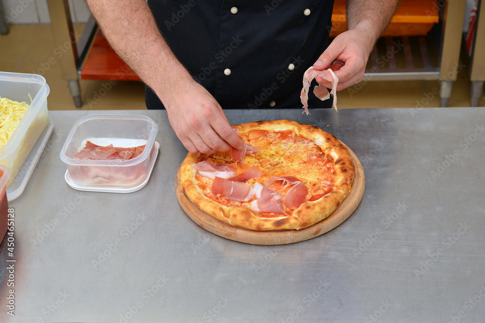 The process of making pizza