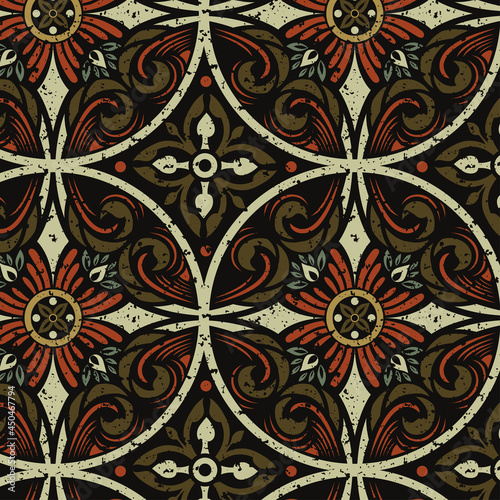 Abstract Colorful Bohemian Pattern