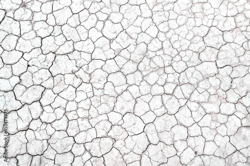 Top view crack ground texture with seamless patterns natural drought background