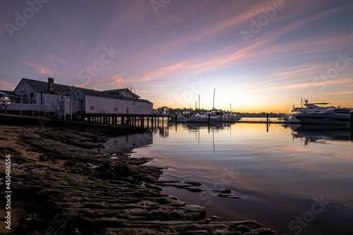 Sunrise over the pier  © Daniel