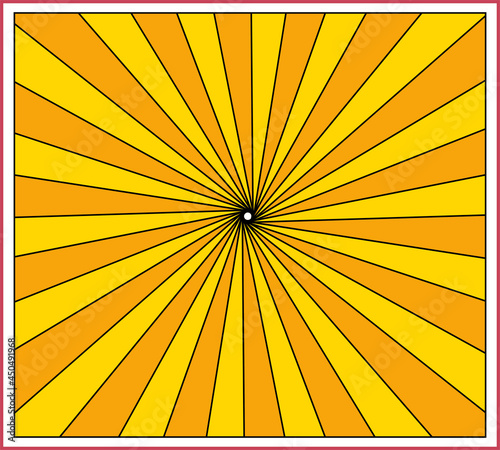 Illustration Vector Graphic of Retro Orange Background perfect for popart and retro style background