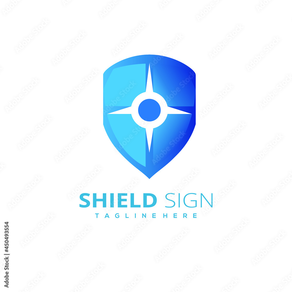 Shield Security Logo Design. Vector Illustrator Graphic Templates Shield Security Logo Design. Vector Illustrator Graphic Templates