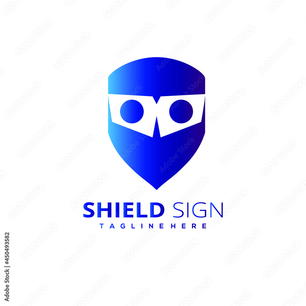 Shield Security Logo Design. Vector Illustrator Graphic Templates Shield Security Logo Design. Vector Illustrator Graphic Templates