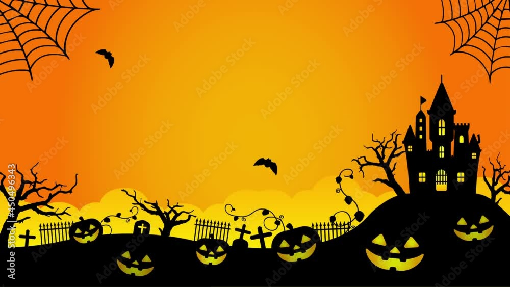Halloween motif 4K animation movie (no text) Halloween motif 4K animation movie (no text)