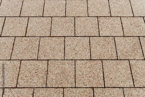 Wallpaper Mural Steinbodenplatten einer Füssgängerzone Torontodigital.ca