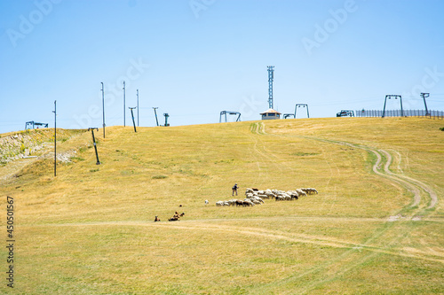 National park Mavrovo from the top