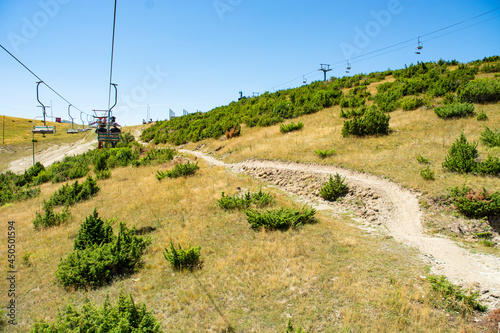 National park Mavrovo from the top