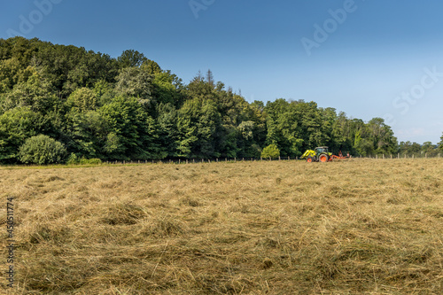 La moisson dans les champs