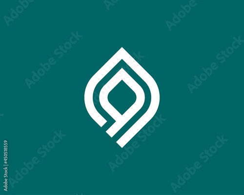 Q QQ letter logo design vector template