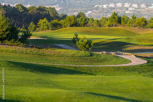 landscape over golf course