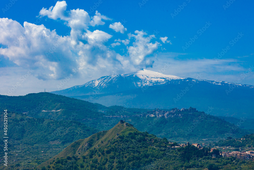 Sicily, volcanic island in Italy