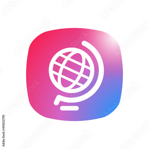 Globe - Sticker