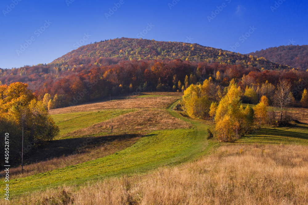 View of hills of Water Dividing ridge View of hills of Water Dividing ridge