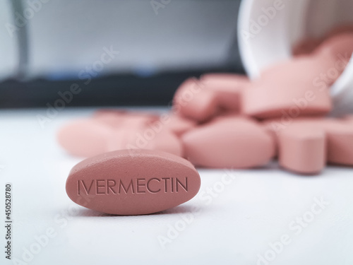 Ivermectin tablet medication photo