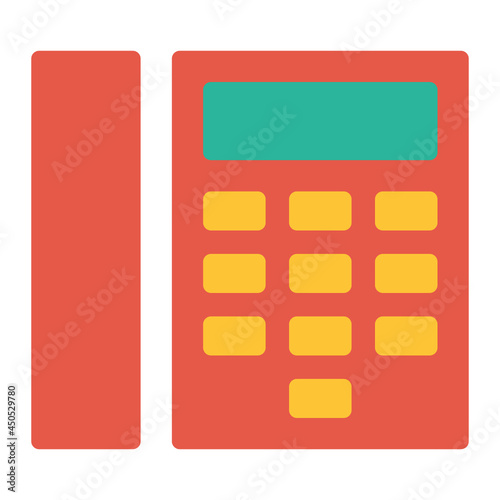 Telephone vector illustration