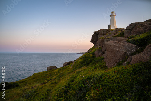 Rugged Coastal Lighthouse at Cape Spear, Newfoundlandf © Desmond