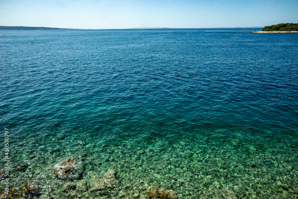 clear sea surface, northern Mediterranean, Adriatic Sea clear sea surface, northern Mediterranean, Adriatic Sea