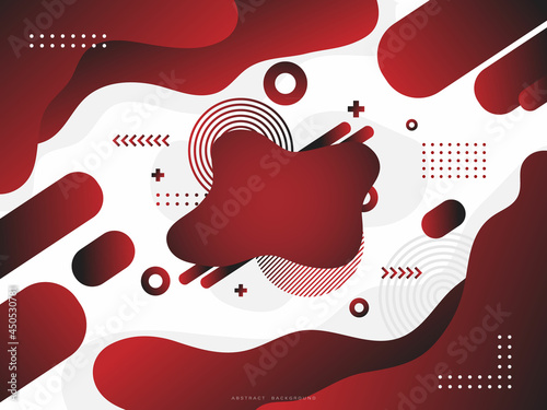 abstract background with elegant circles and lines