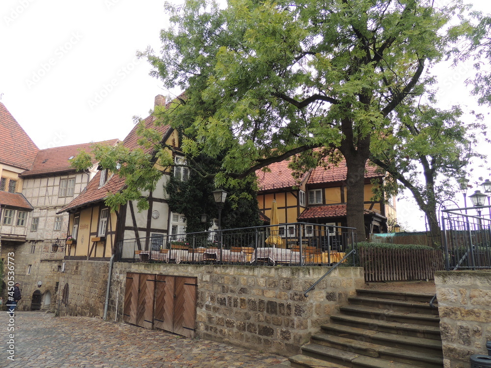 Quedlinburg, Alemania. Por sus calles empedradas y disfrutando de sus casas entramadas.