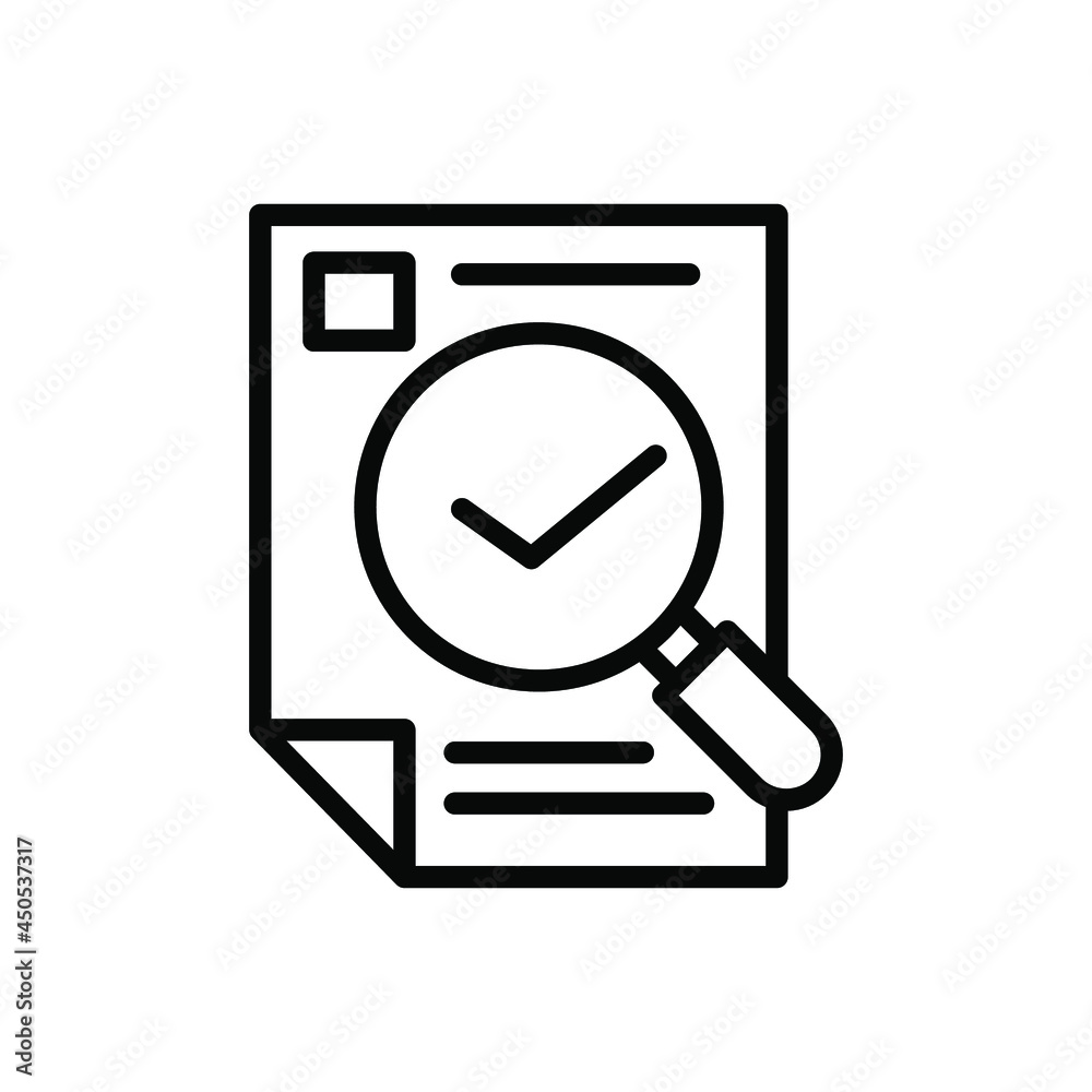 evaluation line icon illustration vector graphic evaluation line icon illustration vector graphic
