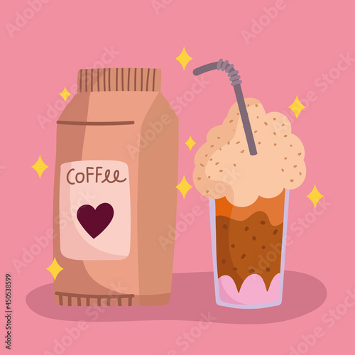 coffee frappe and product