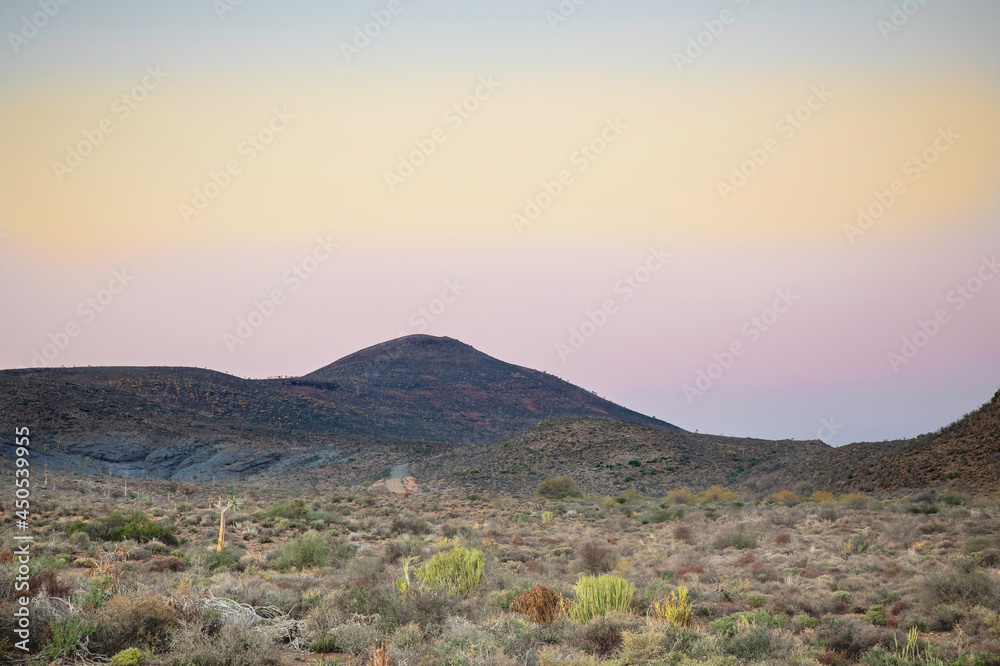 Fototapeta premium Sunrise in the Hantam Karoo