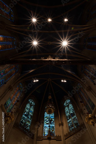 interior of the church