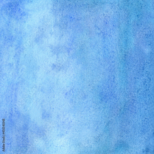 Wallpaper Mural Blue watercolor background with spots, dots, blurred circles Torontodigital.ca