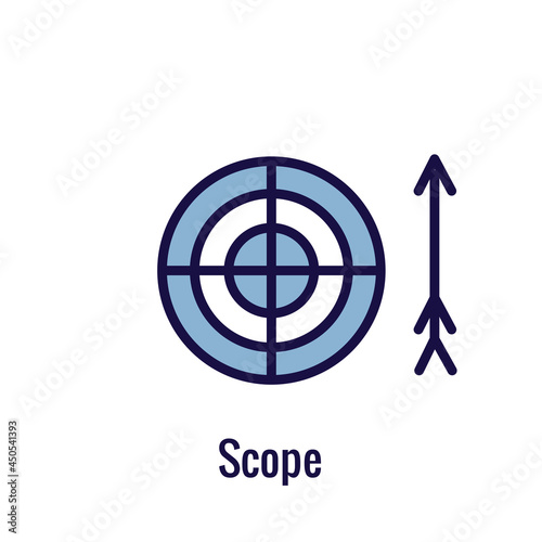 Agile Scrum Process, development icon