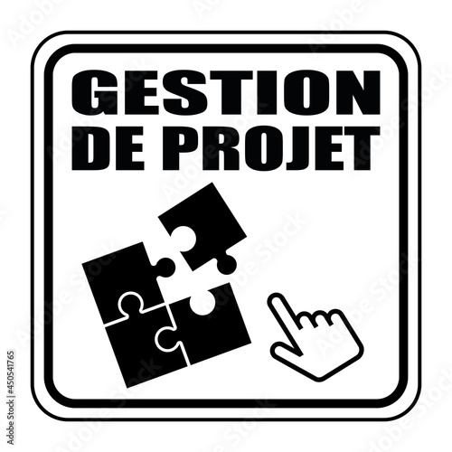 Logo gestion de projet.