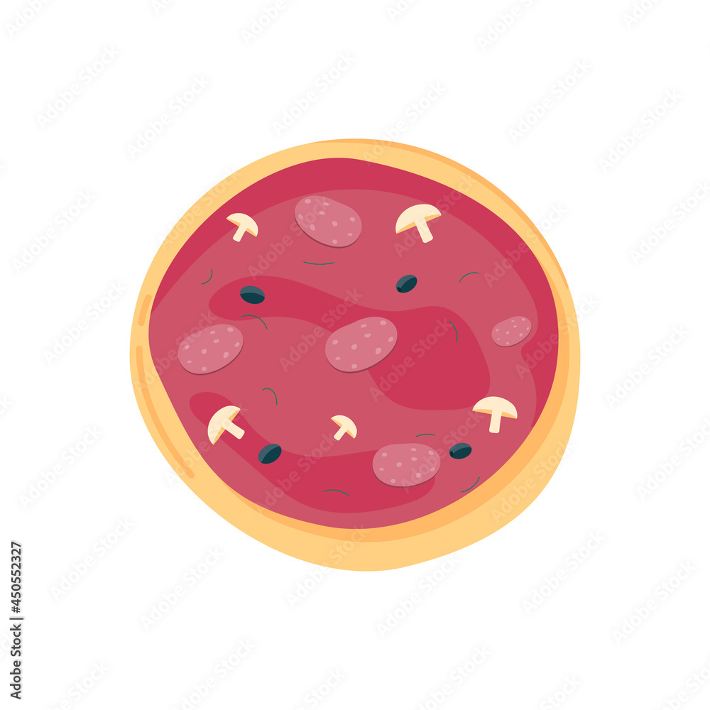 Pizza Flat Icon Pizza Flat Icon