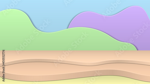 Minimum 3d vector illustration podium, podium, stage for presentation, display, decoration.