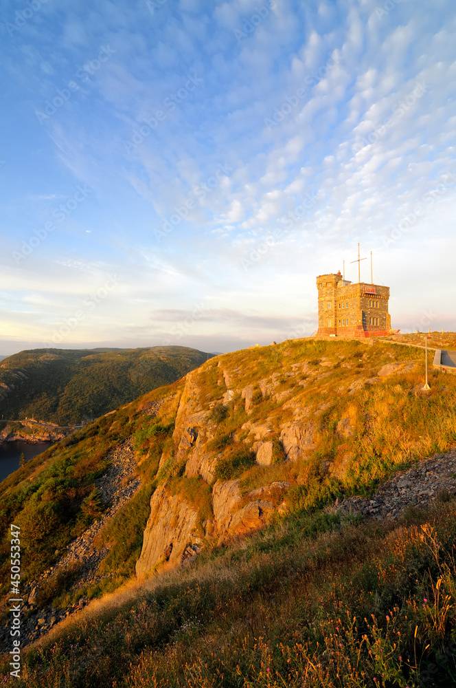 Cabot Tower on Signal Hill St John's Newfoundland Where Guglielmo Marconi Received The First Transatlantic Wireless Transmission 