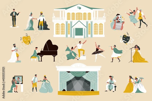 Theatre Flat Set