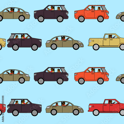 Car pattern 1 