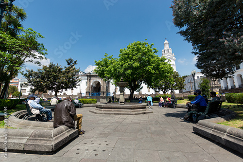 Plaza grande de Quito