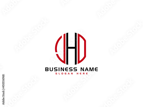 Initial Letter JHOI Logo Icon vector For Company