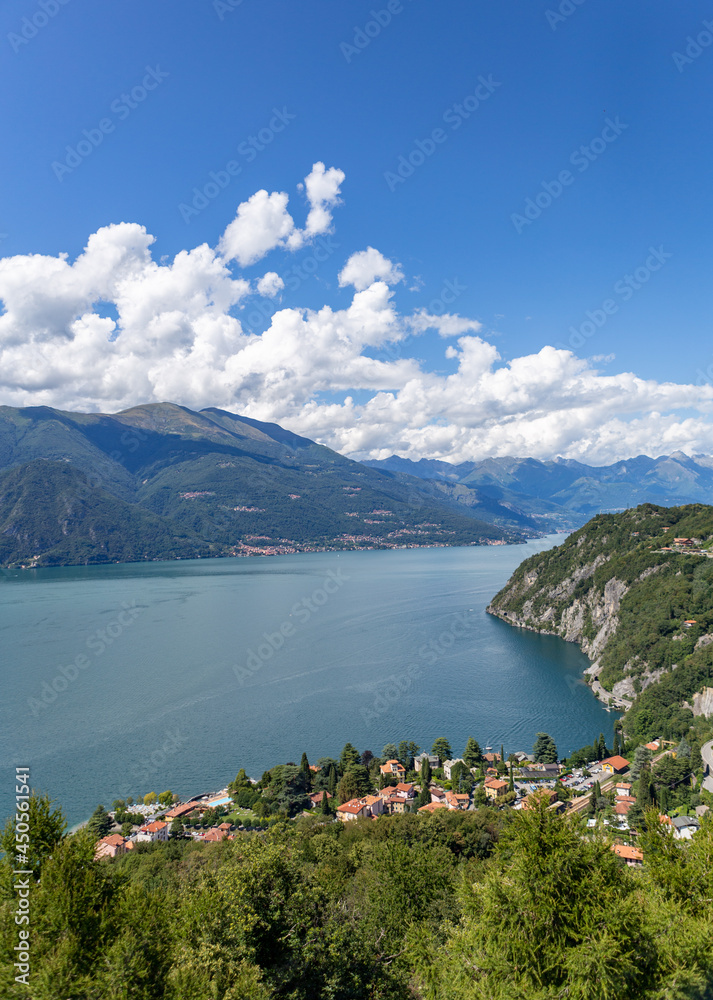 View to Lake Como from Vezio Castle