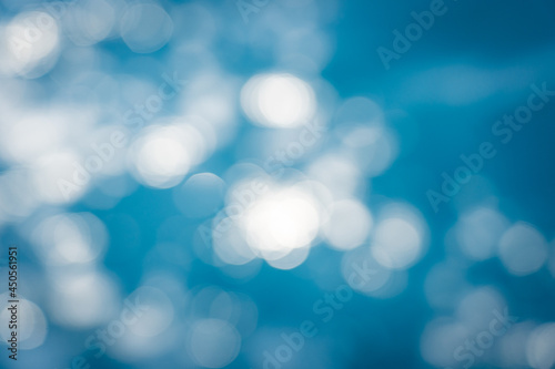 Blurred Lights on abstract blue background.Texture and Pattern wallpaper backgrounds.concept with copy space.