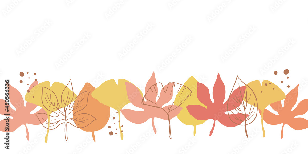 秋の植物セット 紅葉と銀杏の落ち葉と線画のフレーム素材のベクターイラスト Stock Vector Adobe Stock 秋の植物セット 紅葉と銀杏の落ち葉と線画のフレーム素材のベクターイラスト Stock Vector Adobe Stock