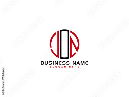 Obraz na płótnie Initial JON Logo, Letter jon Logo Image vector stock