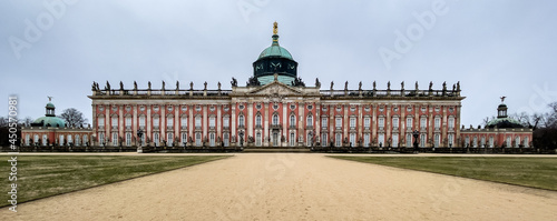 Neues Palais Park Schloss Sanssoucis in Potsdam Brandenburg photo